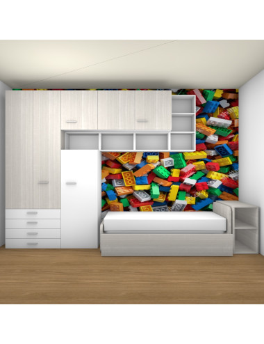Chambre gain de place avec...