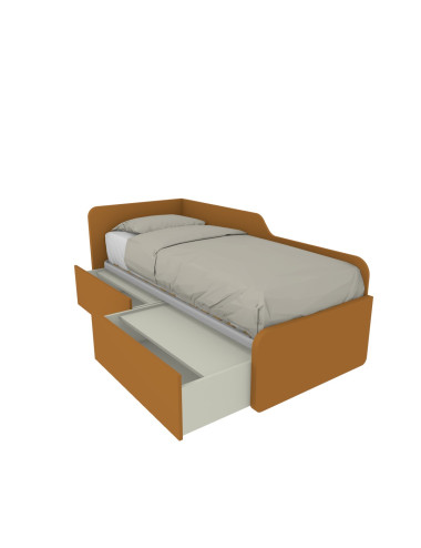 Letto singolo 80x190 con...