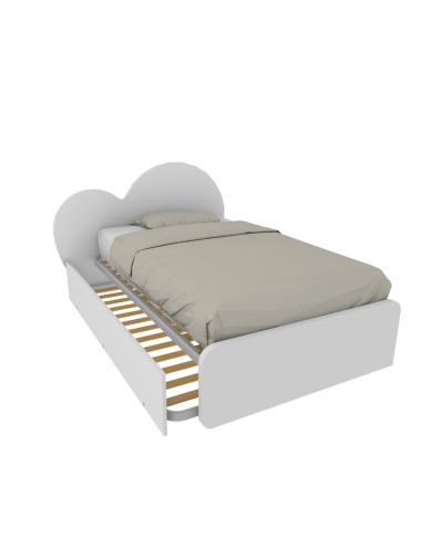 Letto a cuore 1 piazza e...