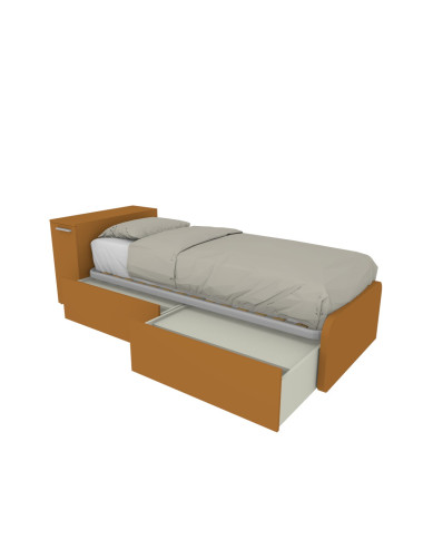 Cama individual que ahorra...
