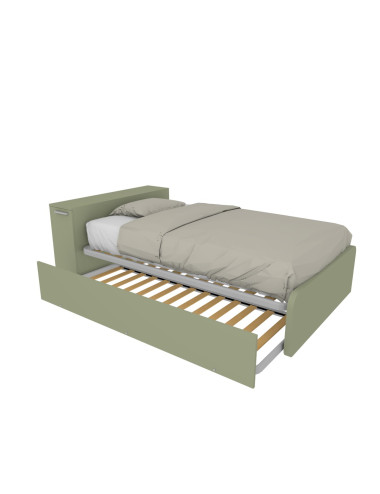 Cama queen size 120x190 con...