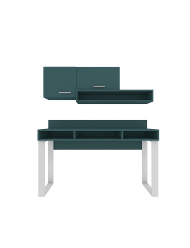 Bureau avec éléments hauts...