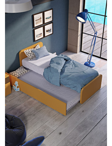 Letto singolo con letto...