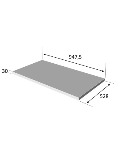D629T – Innenregal L.94,8...