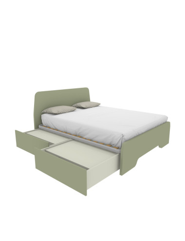 Cama doble 160x200 con...