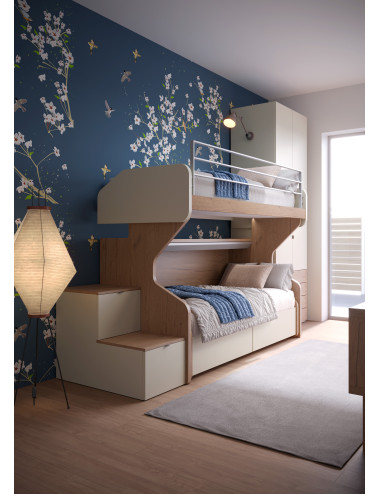 Letto a castello scorrevole...