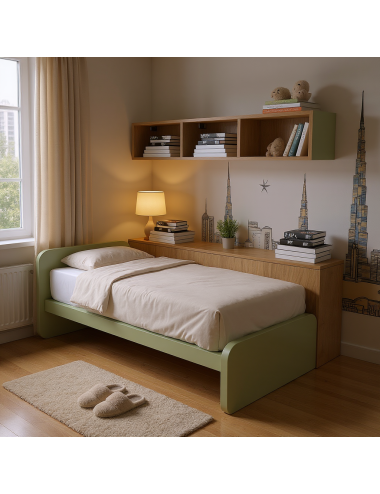 Einzelbett 80x190 mit...