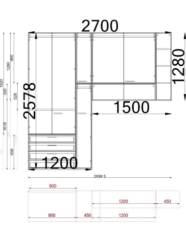 1040 - ARMADIATURA A MISURA