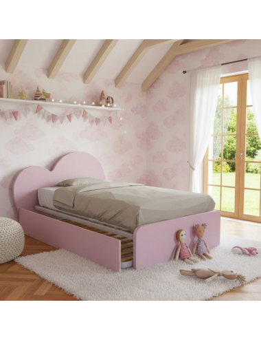 Queen-Size-Herzbett mit...