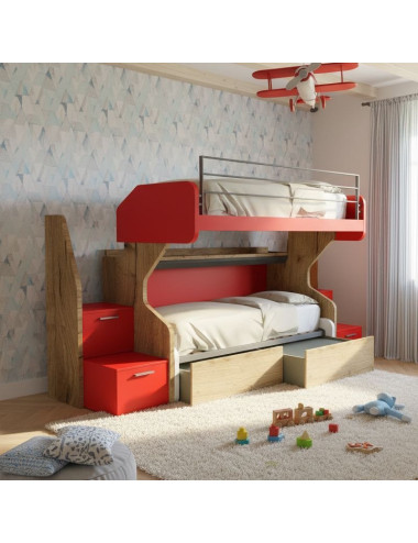 Letto a castello scorrevole...