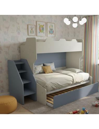 Letto a castello 3 posti...