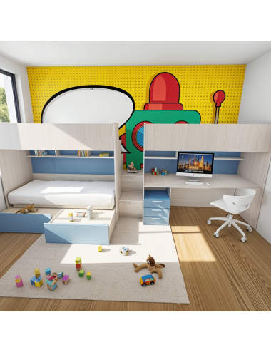 Chambre SMARTB avec lit...