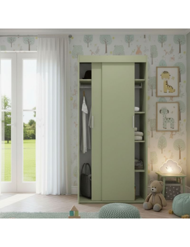 Armario con puertas...