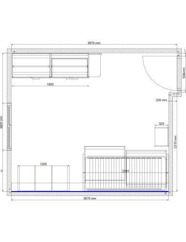 1084 - Dormitorio completo...