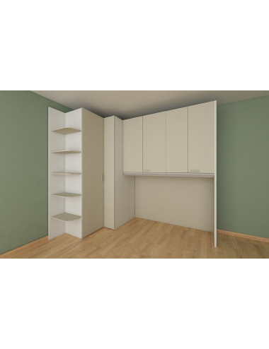 Dormitorio esquinero tipo...