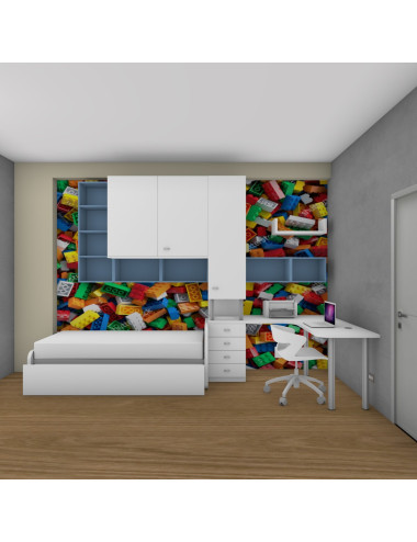 Dormitorio esquinero tipo...