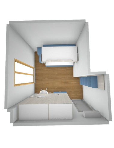 3-Sitzer-Schlafzimmer mit...